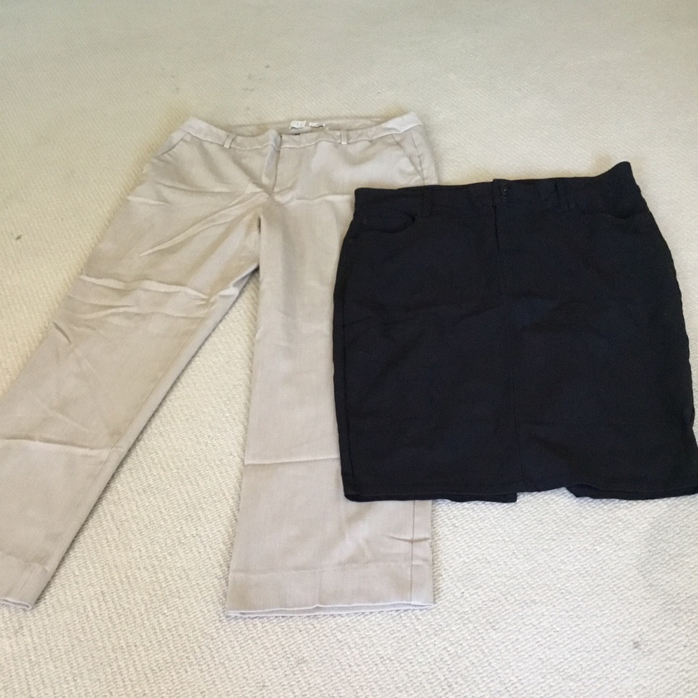 New York & Company Black Straight-Leg Dress Pants - Picture 7 of 10